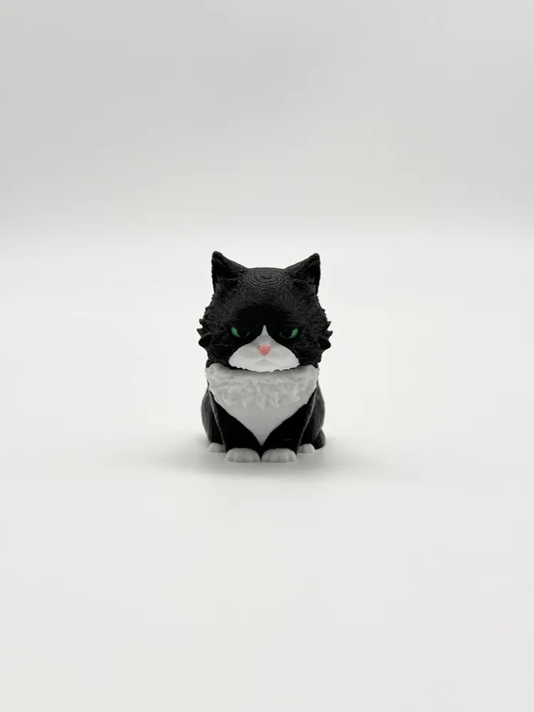 British Shorthair Çantalı Kedi Charm Anahtarlık ve Oyuncak Seti — 2